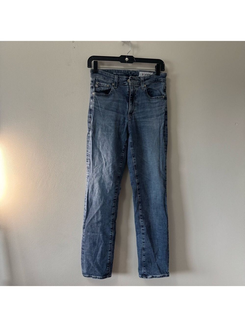 AG Adriano Goldschmied Saige High Rise Straight Jeans SZ 26